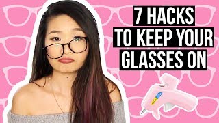 I don't have much of a nose bridge, so finding glasses that slip off
my face instantly is hard. not all styles like the rubber n...