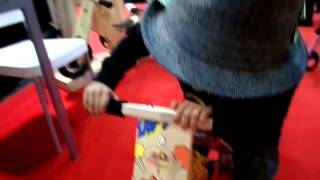 **NeW  Kinderfeets WOOD Balance Bikes  & Trikes@ Toy Fair