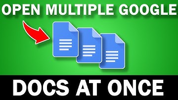Use This Hack To Open Multiple Google Docs At Once