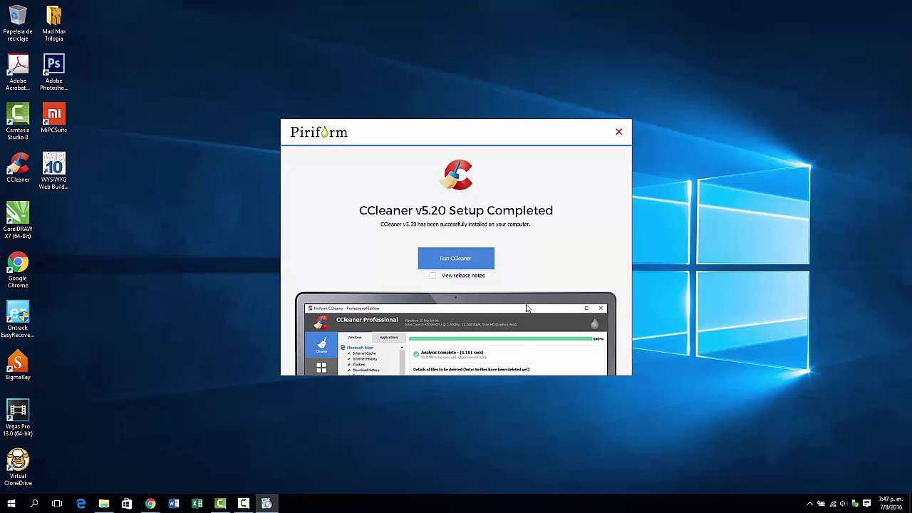 VideoTutorial Ccleaner su uso - YouTube