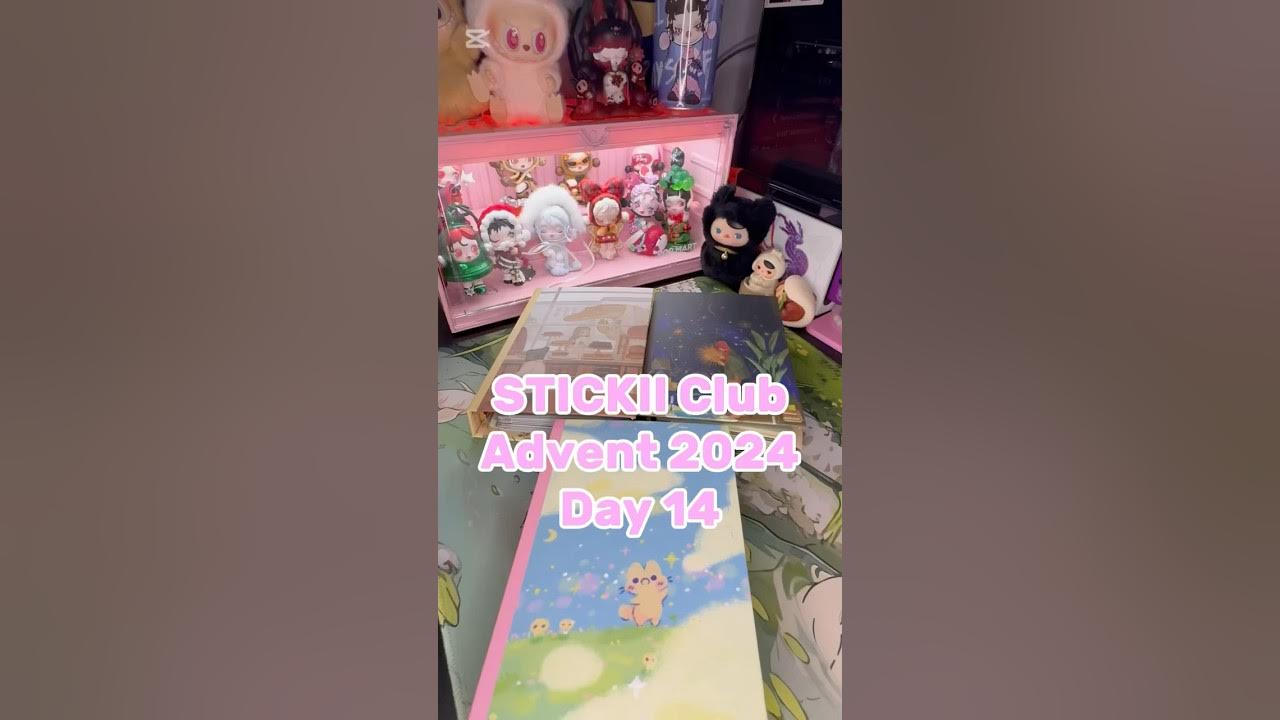 Day 14 of STICKII Club 2024 Advent Calendar Cute won this round 