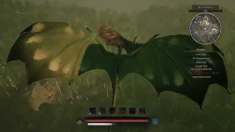 A dragon amongst the trees (dracoviper gameplay) - Path of Titans