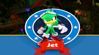 Sonic Dash - JET New Character Unlocked and Fully Upgraded - All Boss Battle Eggman & Zazz Gameplay