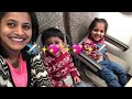 Flying with kids | Travel with toddlers on a plane | vlog Part 2