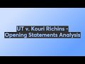 Kouri Richins Trial - Opening Statements Analysis