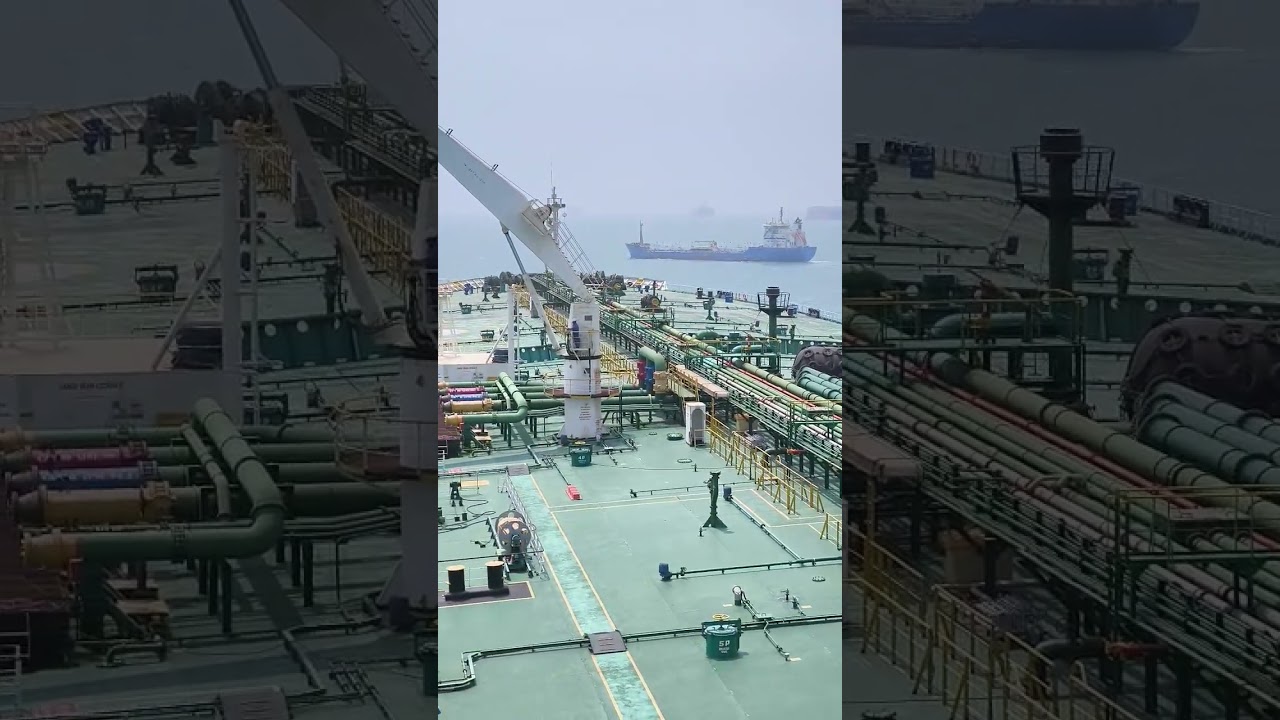 Big Ship Crew Changes by boat at sea⚓😱 