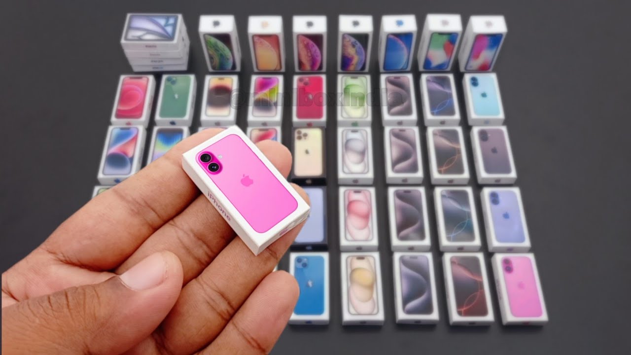 Apple iphone 16 pink miniphone unboxing | minibox