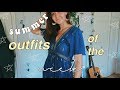 5 dressy summer outfits  hannah teal