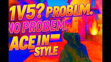 1v5? No Problem. ACE in Style 🔥