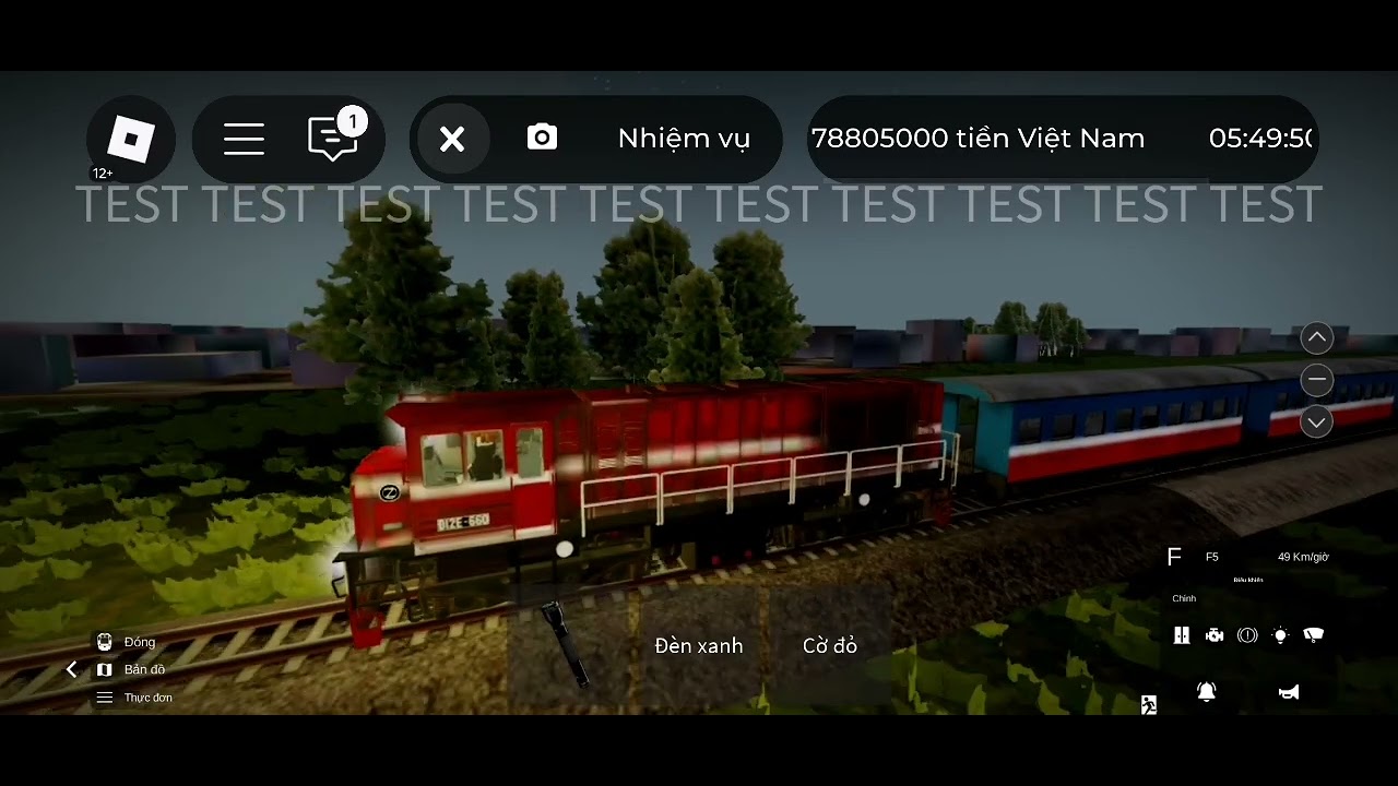 D12E-660(DEV-736) KÉO TÀU KHÁCH LP2 RỜI GA GIA LÂM TRÊN ĐƯỜNG SẮT SỐ 3 VỀ GA HÀ NỘI TRÊN ĐƯỜNG SẮT 5