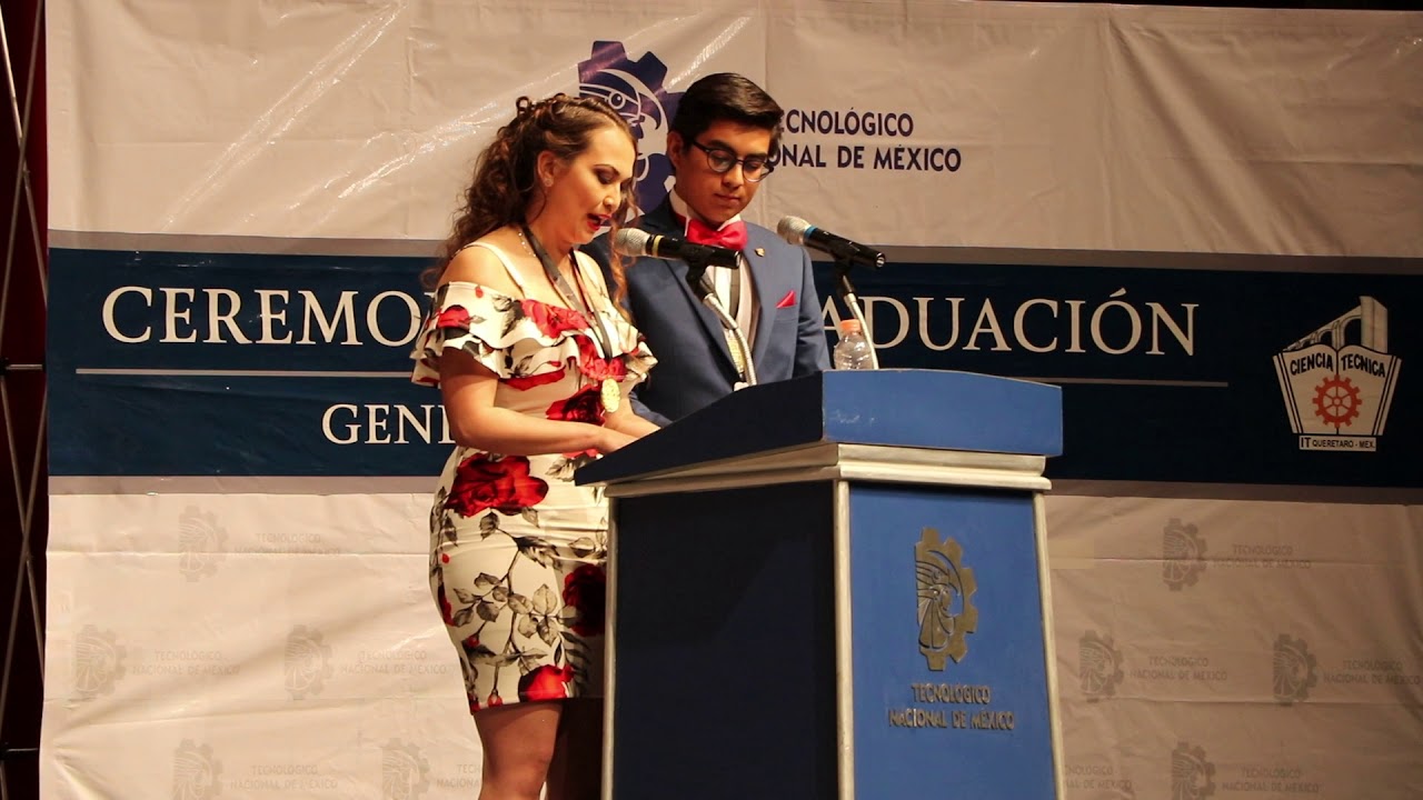 Discurso Graduación ITQ 2018 Rubén Galicia - Estefana Soto