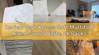 Review Tork Xpress Soft Multifold Hand Towel White, 16 Packs x 189 Towels, 101293 | Compatible with screenshot 3