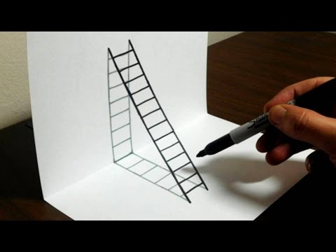 50 Beautiful 3D Drawings  Easy 3D Pencil drawings and Art works