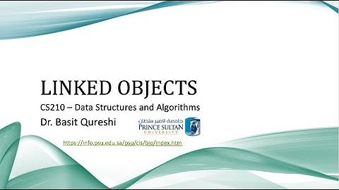 CS210 Linked Objects in Java