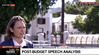 Budget 2022 | Post-budget speech analysis:  Economist at Rand Merchant Bank Kim Silberman Profile