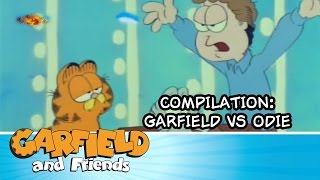 Garfield Vs Odie Compilation - Garfield & Friends