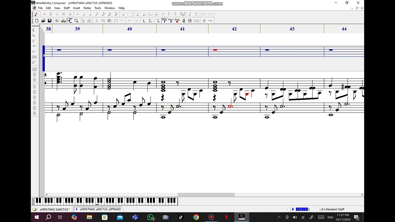 Christmas Sanctus Soprano