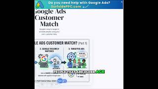 Customer Match: Unlock Hidden Audiences for Google Ads #shorts