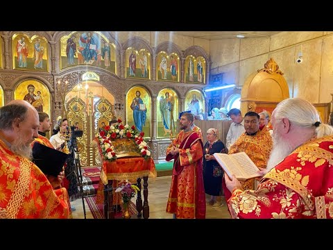 Ильинский храм престольное торжество, освящение иконостаса Улан Удэнская и Бурятская епархия