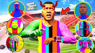 Franklin Trying All Father God New Watch To Become New All Father God in GTA 5 ! | GTA 5 AVENGERS