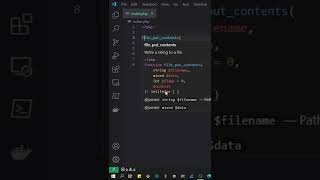 file_put_content #17  👌 // Top 100 php function used in 2022  #shorts