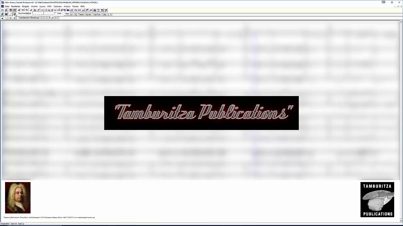 HALLELUJA - G. F. HÄNDEL (TAMBURITZA ORCHESTRA)