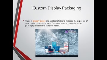 Cardboard Counter Display Boxes