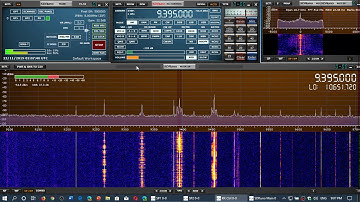 Argentina in English via WRMI 9395 kHz Shortwave SDRplay RSP1A Receiver MLA 30 loop antenna