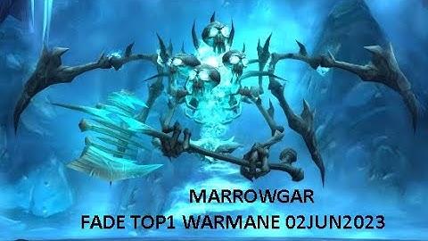 TOP 1 GUILD OF WARMANE FADE vs MARROWGAR - SOLO TANK SOLO HEAL - IceCrowCitadel 25HC - SPEED KILL