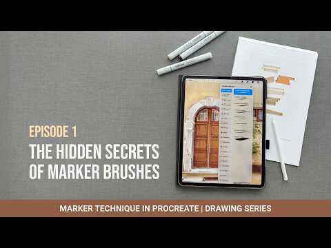Marker Studio | Procreate Brushes, a Brush Add-On by Katsia Liat (Jazwinska) (Thumbnail 9 of 10)