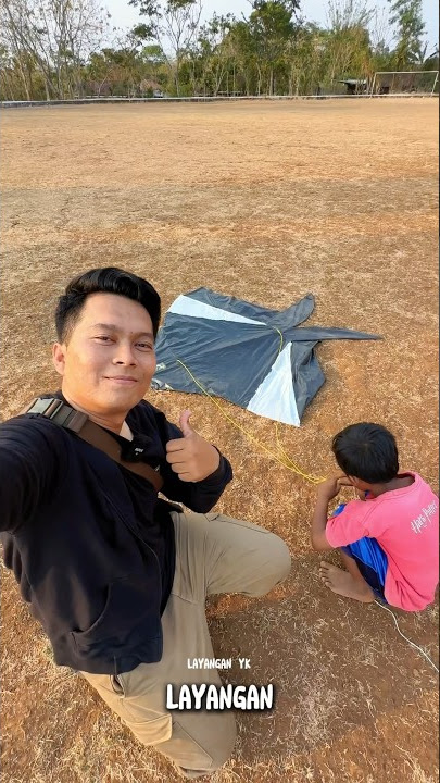 Bocil Jago Bikin Layangan Cotek dan Terbang