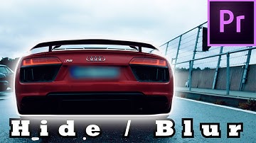 How to BLUR/HIDE moving objects | Premiere Pro Tutorial | Tracking