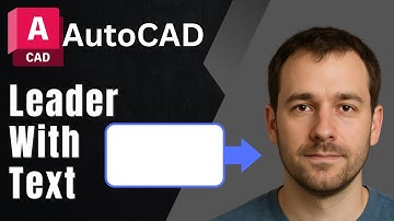 AutoCAD: How to Create Leaders with Arrows and Text (2025 Tutorial)