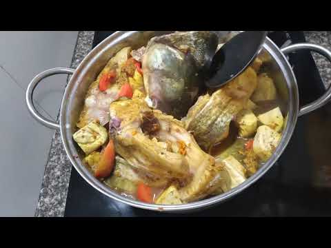 Cách nấu món cá mè om mẻ nghệ ngon | cá om mẻ | Trang cung ...