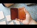 How we make our BEST selling leather wallet