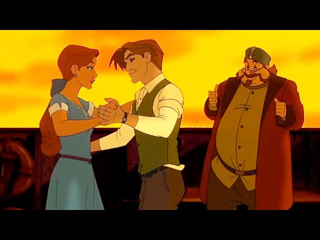 Anastasia (3/5) Movie CLIP - Anastasia Dances with Dimitri (1997) HD 