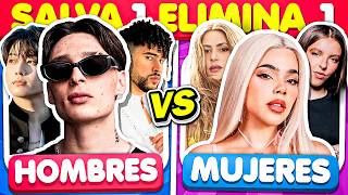 Salva Una Canción 🔥 Hombres vs Mujeres 💜 Salva Solo Una Canción 2026 | TriviaTime