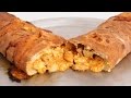 Buffalo Chicken Stromboli Recipe - Laura Vitale - Laura in the Kitchen Episode 871