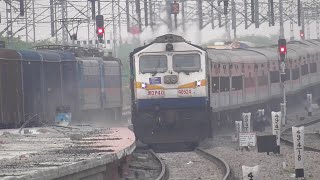 [14 in 1] Trains NON STOP Honking & Skipping | DIESELS & Electrics | Indian Railways