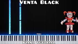 Venta Black - Piano tutorial