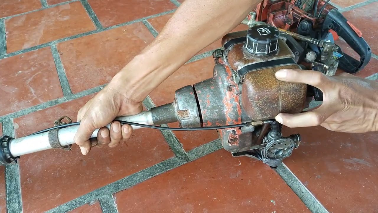 Máy cắt cỏ đang chạy LH 0793932117