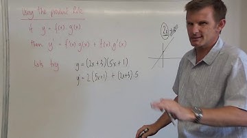 Year 12 Methods: Using the product rule