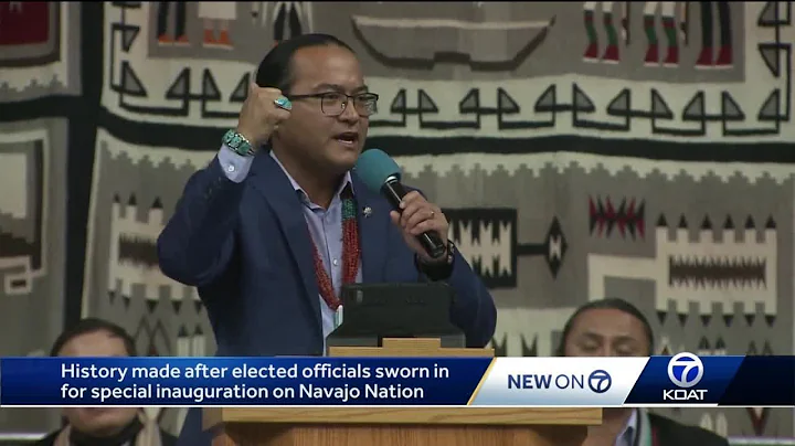 New President, Vice President Sworn-In for Navajo Nation