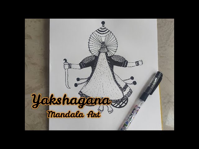 Vishweshwar Bhat on X Really appreciate the Yakshagana sketches of Vinay  Hegde httpstcokN9fQE9g8R  X