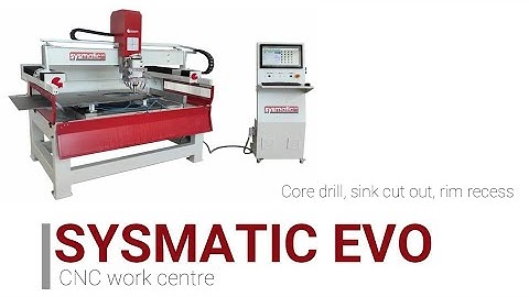 CNC sink cut out machine | SYSMATIC EVO GHINES