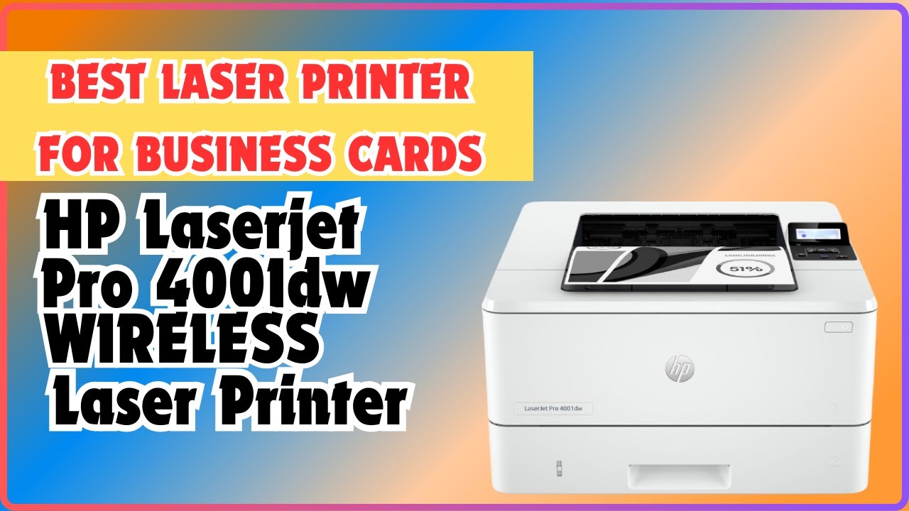 HP LaserJet Pro 4001dw Monochrome Wireless Printer