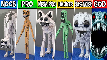 LEGO ALL Characters in ZOONOMALY (FULL COLLECTION) : Noob, Pro, HACKER! / (ZOONOMALY)