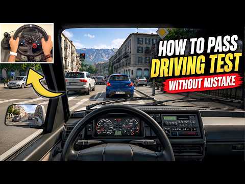 City Car Driving 2.0 - How To Pass The Driving Test Without Mistakes? | Logitech G29  (Part 2)