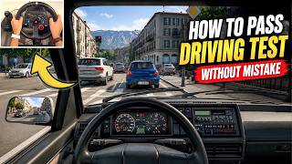 City Car Driving 2.0 - How To Pass The Driving Test Without Mistakes? | Logitech G29  (Part 2) screenshot 2