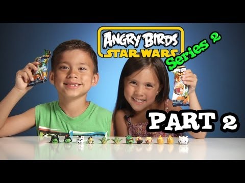 Opening ANGRY BIRDS STAR WARS Series 2 Blind Bags - PART 2